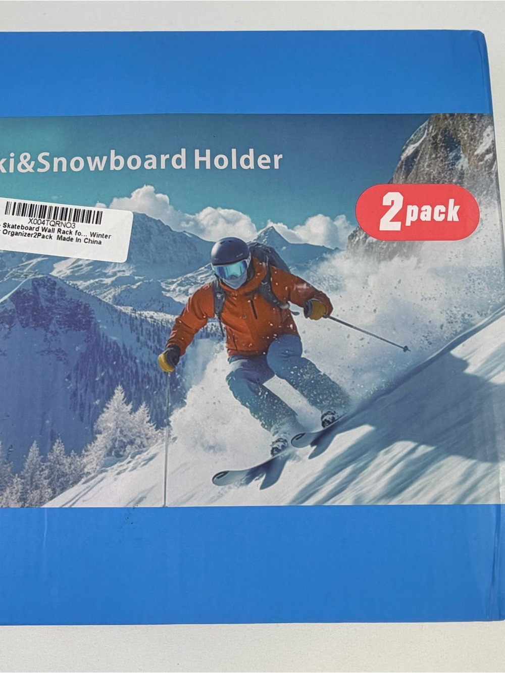 NWT Ski & Snowboard Wall Rack for Garage 2 Pack